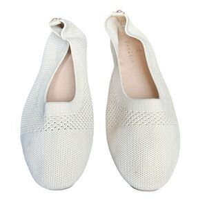 Danskin Women's Cream Slip-On Flats Shoes Size 7